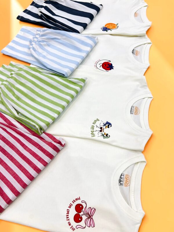 All four Citric Stories sets folded
